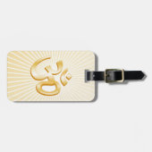 ヒンドゥー教の象徴 ラゲッジタグ (正面横)