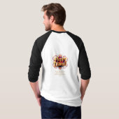 ヒンドゥー教フェスティバル Tシャツ (裏面フル)