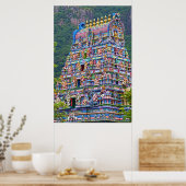 ヒンドゥー教寺院のポスター ポスター (キッチン)