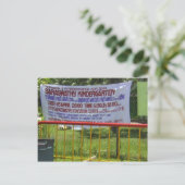 ヒンドゥー教寺院の幼稚園 ポストカード (スタンド正面)