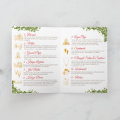 ヒンドゥー教式プログラム&インディアン結婚式 プログラム (内部)