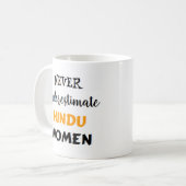 ヒンドゥー教徒の女性 コーヒーマグカップ (正面左)