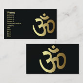 ヒンドゥー教 – ビジネス 名刺 (正面/裏面)