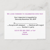 ヒンドゥー ロータスフラワー RSVP (裏面)