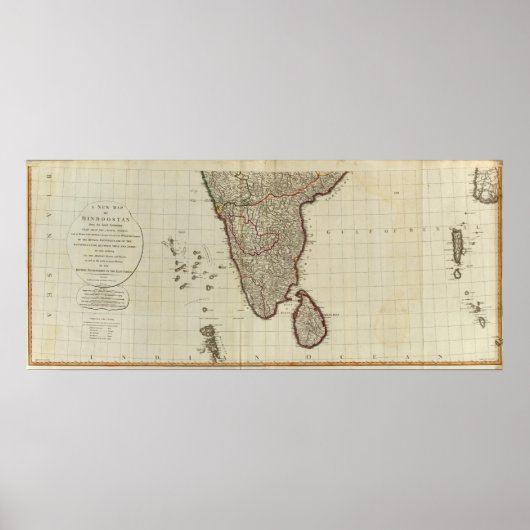 ヒンドオスタン南部 ポスター (正面)