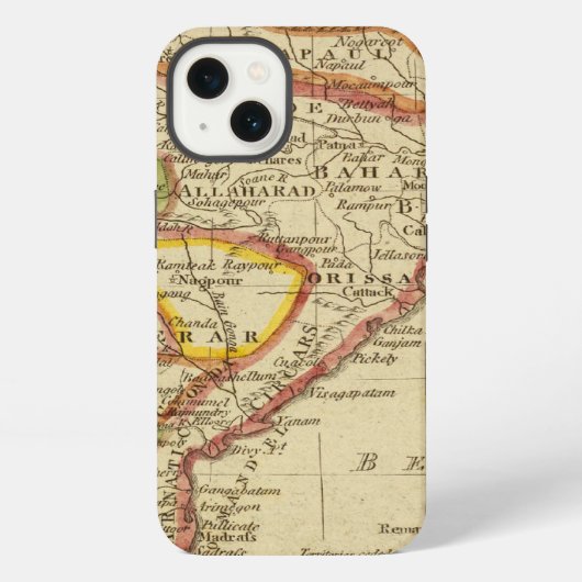 ヒンドスタン または インド iPhoneケース (裏面)