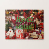 ヒヴァラ・ジュラ!フィンランド語のFでクリスマスを祝う ジグソーパズル (横)