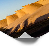 ヒヴァ市壁 - ウズベキスタン ポスター (角)