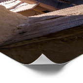 ヒヴァ ウズベキスタン - カルタミノール ミナレット ポスター (角)