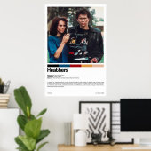 ヒーサースムービープリント ポスター (ホームオフィス)