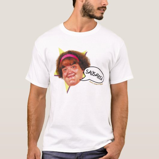 ヒースのソーセージのTシャツ Tシャツ (正面)