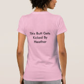 ヒースのフィットネス Tシャツ (裏面)