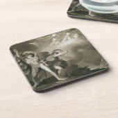 ヒースのマクベス、Banquoおよび3人の魔法使い コースター (左側)