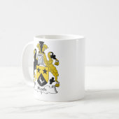 ヒースの家紋 コーヒーマグカップ (正面左)