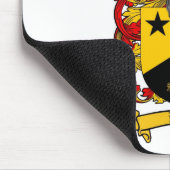 ヒースの家紋-ヒースの紋章付き外衣 マウスパッド (コーナー)