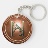 ヒースの心臓地帯のkeychain キーホルダー (裏面)