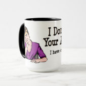 ヒースの態度 マグカップ (正面左)