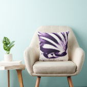 ヒースの紫色の情熱、装飾用クッションによる芸術 クッション (椅子)