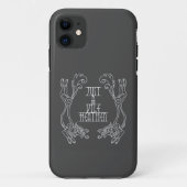 ヒースンノー異教のスアサトルバイキングウルフフォンケース Case-Mate iPhoneケース (裏面)