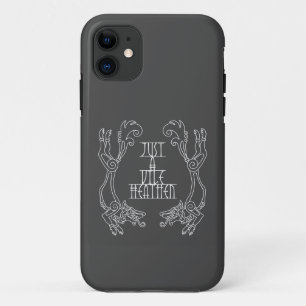 ヒースンノー異教のスアサトルバイキングウルフフォンケース iPhone 11 ケース