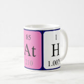 ヒース定期テーブル名mag コーヒーマグカップ (正面右)