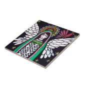 ヒースGallerによるグアダルペの芸術の天使のヴァージン タイル (側面)