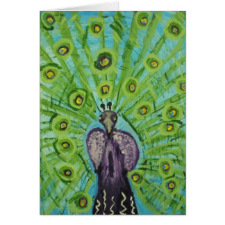 ヒースS.による紫色の孔雀