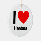 ヒーターが大好き セラミックオーナメント (右)