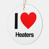 ヒーターが大好き セラミックオーナメント (左)