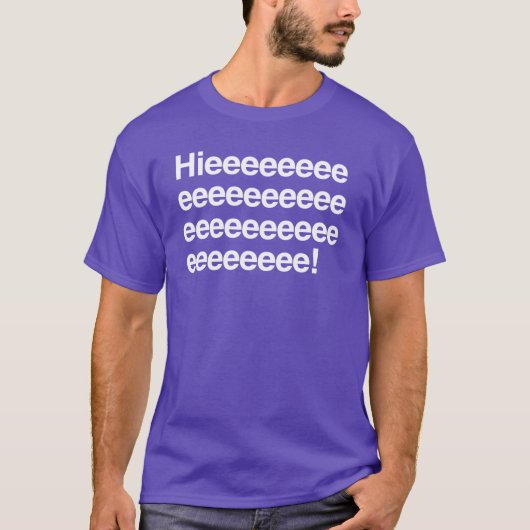 ヒーッ! Tシャツ (正面)