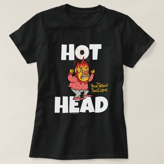 ヒートミッシャーホットヘッド Tシャツ (デザイン正面)
