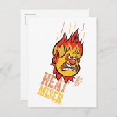 ヒート・ミザー 激怒 『サンタクロースがいない年』™ シーズンポストカード (正面/裏面)