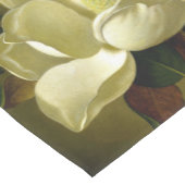 ヒードマグノリアフラワーズ金ゴールドベルベットテーブルランナー ミディアムテーブルランナー (コーナー)