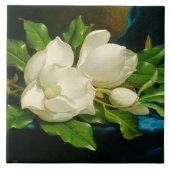 ヒードマグノリアフラワーブラウス陶磁器タイル タイル (正面)