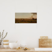 ヒード – ハンターズレストランニング1863 ポスター (キッチン)