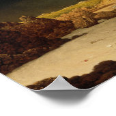 ヒード – 接近する嵐、ビーチ近くニューポート ポスター (角)