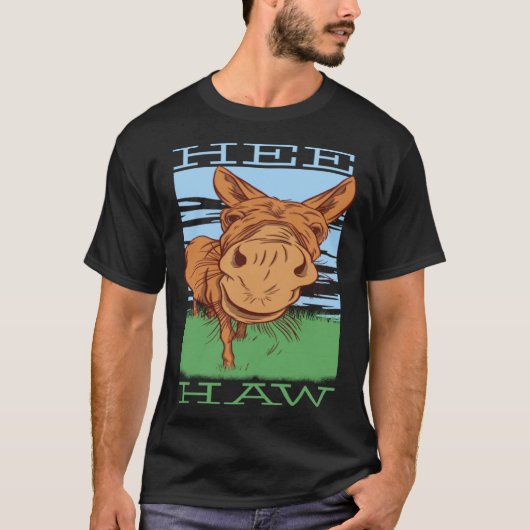 ヒーハウ ロバ ロバ ミニホース Tシャツ (正面)