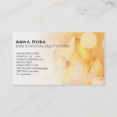 ~ヒーラーマッサージ霊気シトリンクリスタルヨガ 名刺 (裏面)