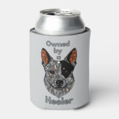 ヒーラー所有（青） 缶クーラー (缶正面)