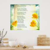 ヒーラー・アニタ・フゴソのヴィンテージ紙愛に関する手紙 ポスター (キッチン)