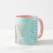 ヒーリングと許し祈りの言葉マグ マグカップ (正面右)