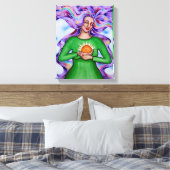 ヒーリングのハート3 by Rita Loyd キャンバスプリント (インサイチュ (寝室))