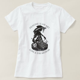 ヒーリングは女性のTシャツ | 感動的 Tシャツ
