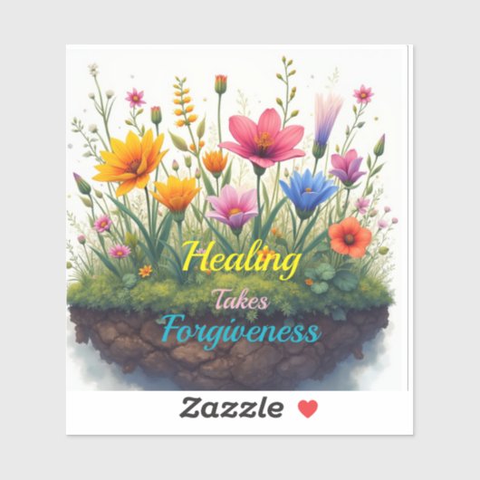 ヒーリングは最初に許しを必要とする シール (シート)