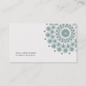 ヒーリングアーツと自然治癒サークルロゴ 名刺 (裏面)