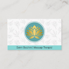 ヒーリングアーツ/マッサージ/ウェルネス/ヨガビジネスカード 名刺