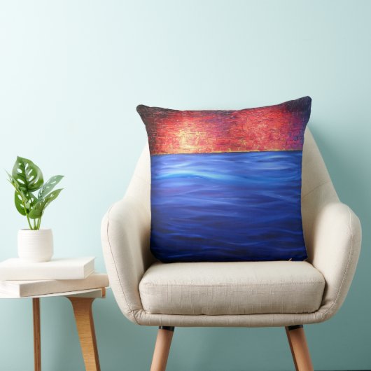 ヒーリングカラーアートセラピー枕、2つの回折面 クッション (椅子)