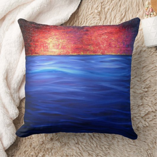 ヒーリングカラーアートセラピー枕、2つの回折面 クッション (ブランケット)