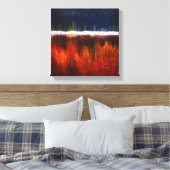 ヒーリングカラーズアートセラピーギャラリー品質のギクレー キャンバスプリント (インサイチュ (寝室))