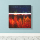 ヒーリングカラーズアートセラピーギャラリー品質のギクレー キャンバスプリント (インサイチュ (ウッドフロア))